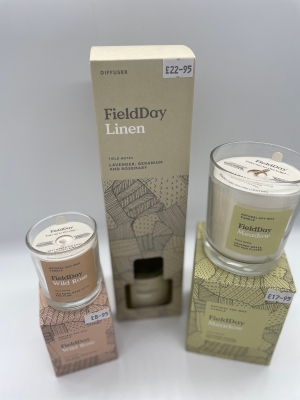 Field Day Candles and reed Diffusers made in Northern Ireland