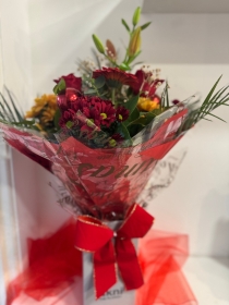 Christmas Classic Style Hand tied bouquets