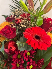 Christmas Classic Style Hand tied bouquets